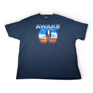 Vintage Josh Groban Shirt Adult 2XL XXL Blue Awake Album Band Music Y2K